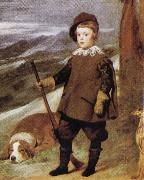 Diego Velazquez Prince Baltasar Carlos in Hunting Dress(detail) China oil painting reproduction